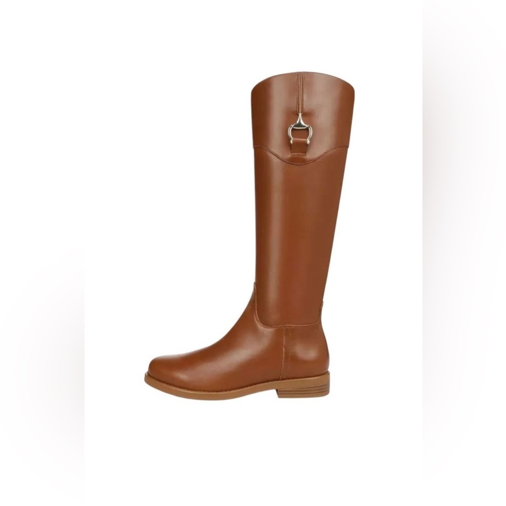 Giani Bernini Sandra Leather Knee Boots Cinnamon